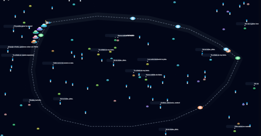 Carrera Galáctica — Naves vs Ovnis